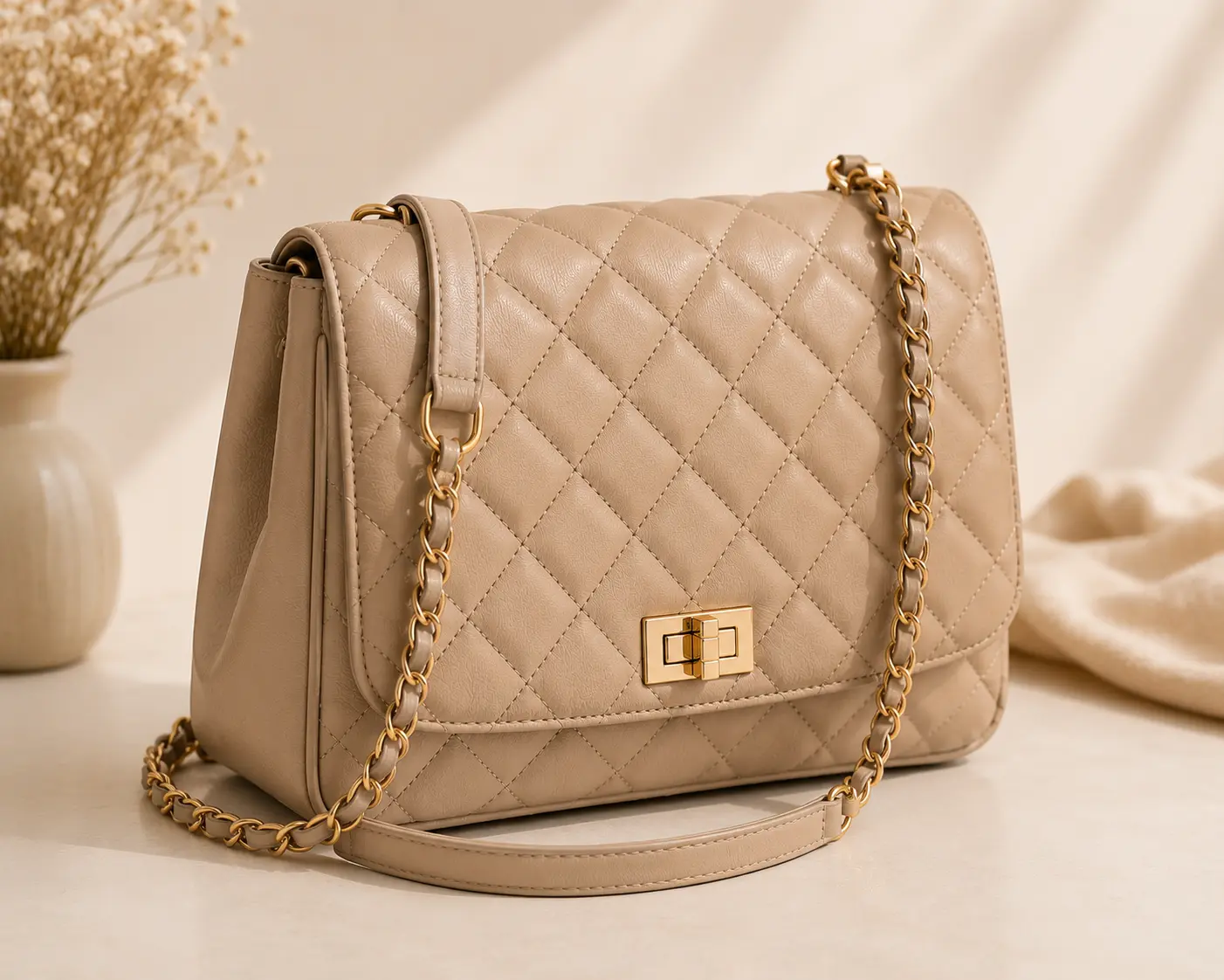 Quilted Shoulder Bag